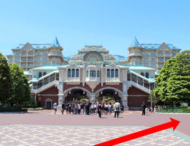 ディズニーランドから舞浜駅まで①