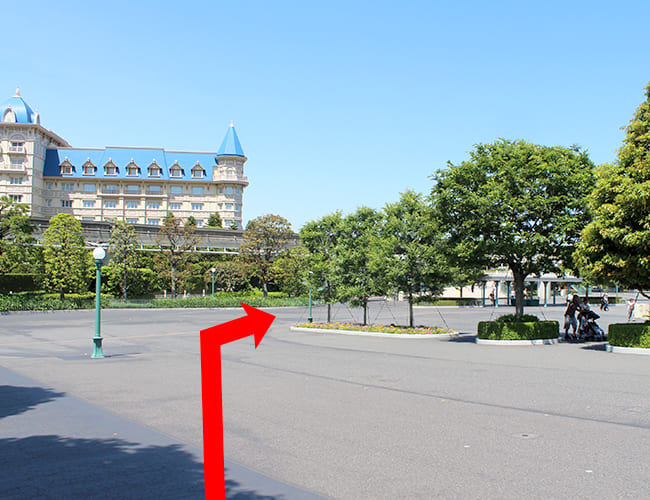 ディズニーランドから舞浜駅まで①