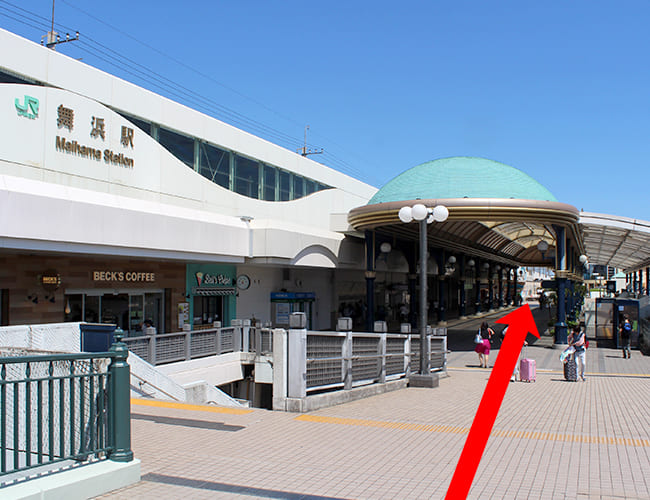 ディズニーランドから舞浜駅まで①