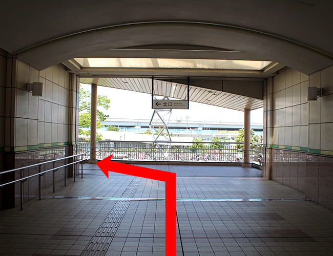 ディズニーランドから舞浜駅まで①