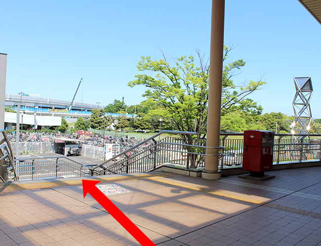 ディズニーランドから舞浜駅まで①